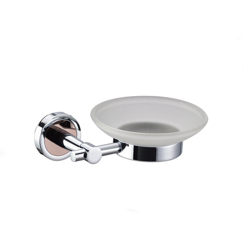 Bathroom Accessories Single Brass Wall Yakakwira Girazi Dish Holder 7304