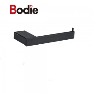 Chinese Unique Simple Design Hardware Set Flat Black Bronze Banyo Accessories 14700