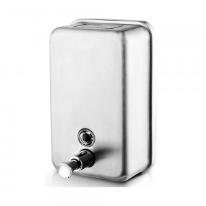 dispenser sabun keluli tahan karat unik moden SD-01