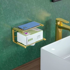 Alumínium WC-papír tekercs acél törülközőpapír-tartók space Alumínium fürdőszobai kiegészítők falra szerelhető