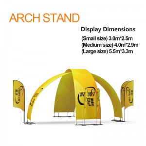 Arch Banner Stand