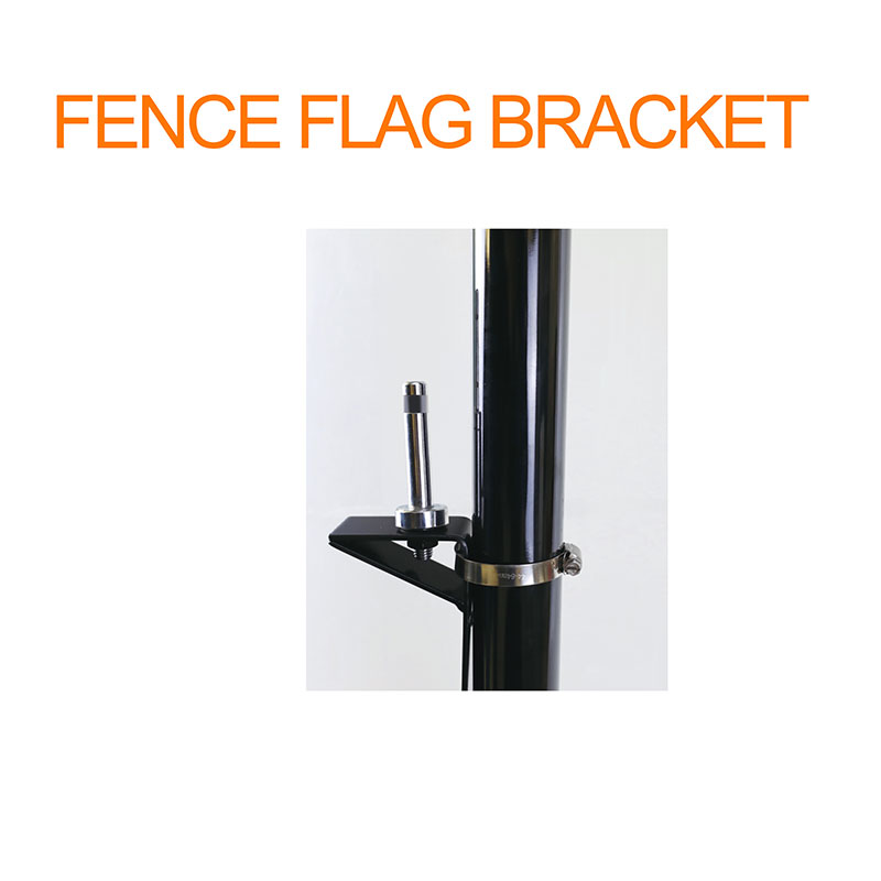 Fence flag bracket