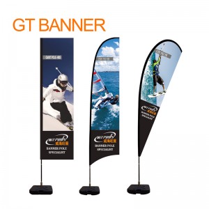 Good Quality Flag Banner Pole - Giant Banner System – Wisezone