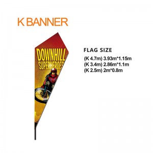 Good Wholesale Vendors Swooper Flag - K Banner – Wisezone