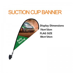Banner sa Suction Cup