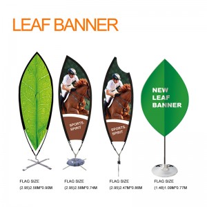 Discount wholesale Giant Outdoor Banner - Leaf Banner – Wisezone