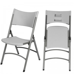 Розкладний пластиковий стілець для обіду на весіллі нового дизайну