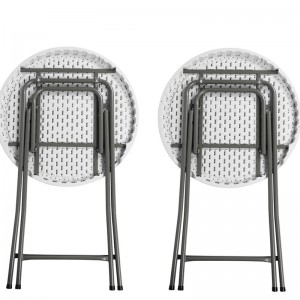 4фт 5фт 6фт 8фт Вањски намјештај склопиви сто Пикник правоугаоник пластични столови за забаве Преносиви пластични склопиви столови