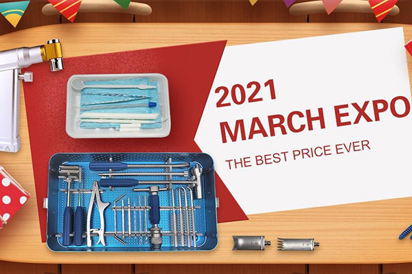 2021 March Expo: Promotion for Orthopedic Implants and Instruments