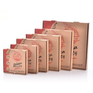 Výkonný výrobce zakázkový tištěný čínský velkoobchodní krabice na pizzu