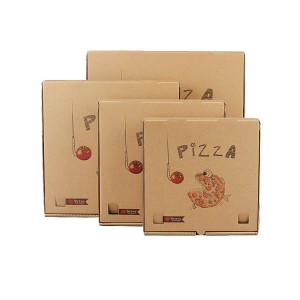 Халуун хямдралтай байгальд ээлтэй бөөний хямд цаасан пицца хайрцаг