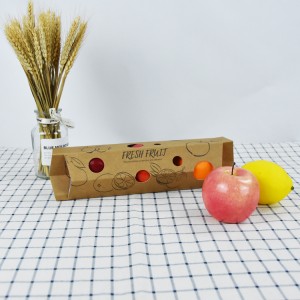 Suministro de fábrica China Lolillpop Nueces Frutas secas Fresa Comida Caja de regalo de papel Kraft plegable