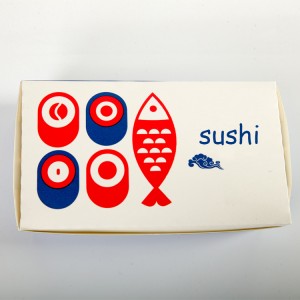IOS сертификат Кинеска кутија за суши кутија за овошна салата Прозорска кутија