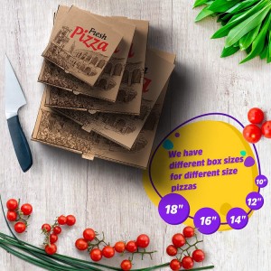 ODM Kaiwhakarato Hot Sale Rahi Rerekē Making Miihini Packing Packaging Ritenga Pepa Pouaka Pizza
