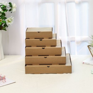 Cutie de pizza personalizata din carton ondulat Pret de aprovizionare 10 12 24 28 inch