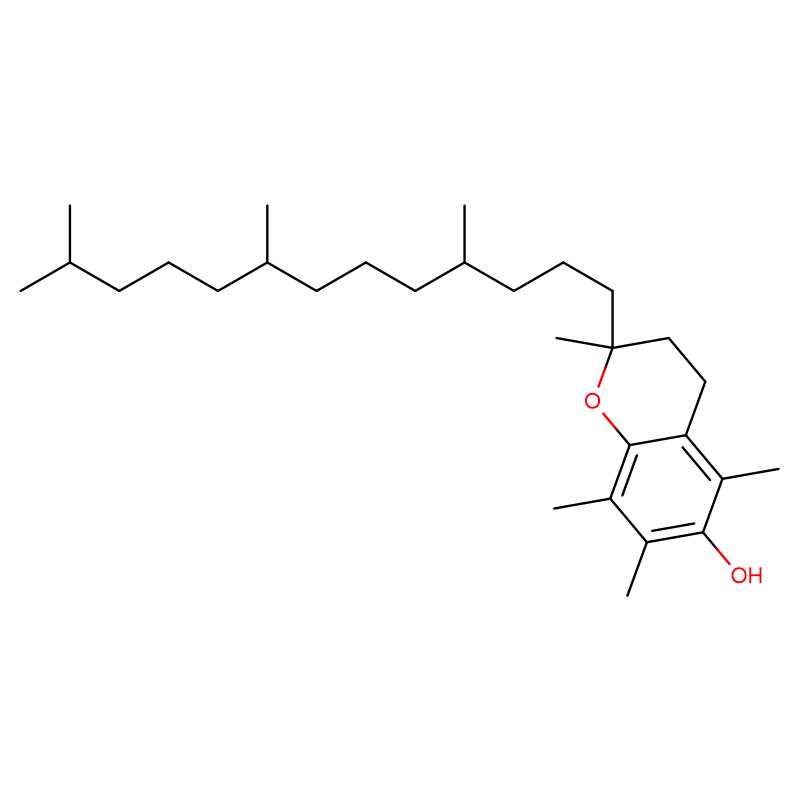 XD90437 DL-alfa-tokoferol Cas: 10191-41-0 Sárgától borostyánig terjedő folyékony olaj