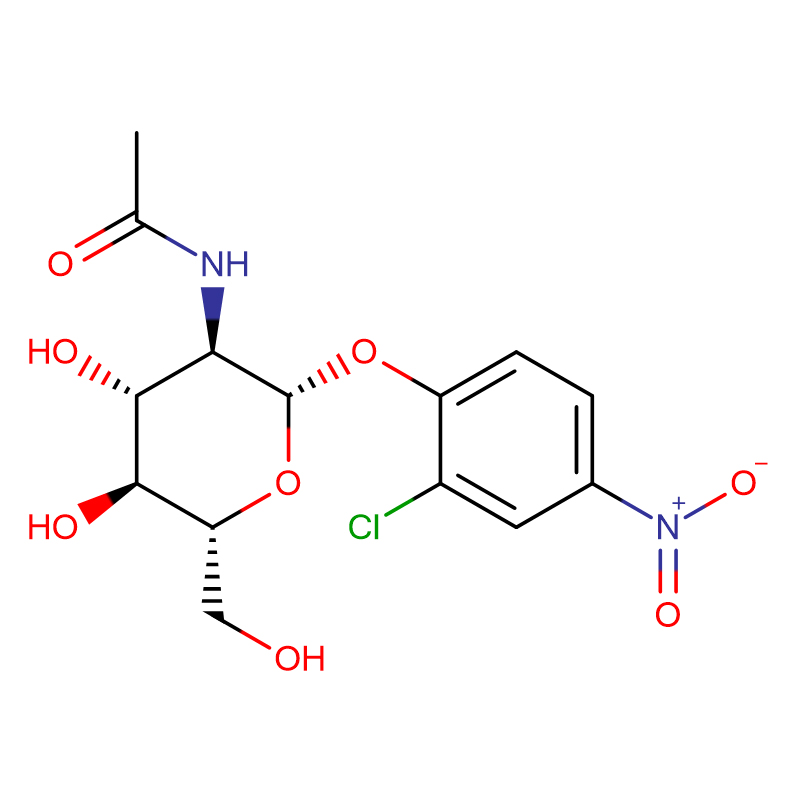bD-Глюкопиранозид,2-хлоро-4-нитрофенил 2-(ацетиламино)-2-дезокси- Cas:103614-82-0