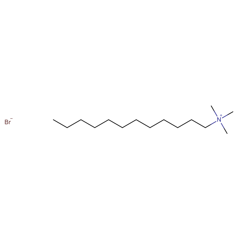 Dodecyl trimethyl ammonium bromied Cas: 1119-94-4 Wit tot naaswit kristallyne poeier