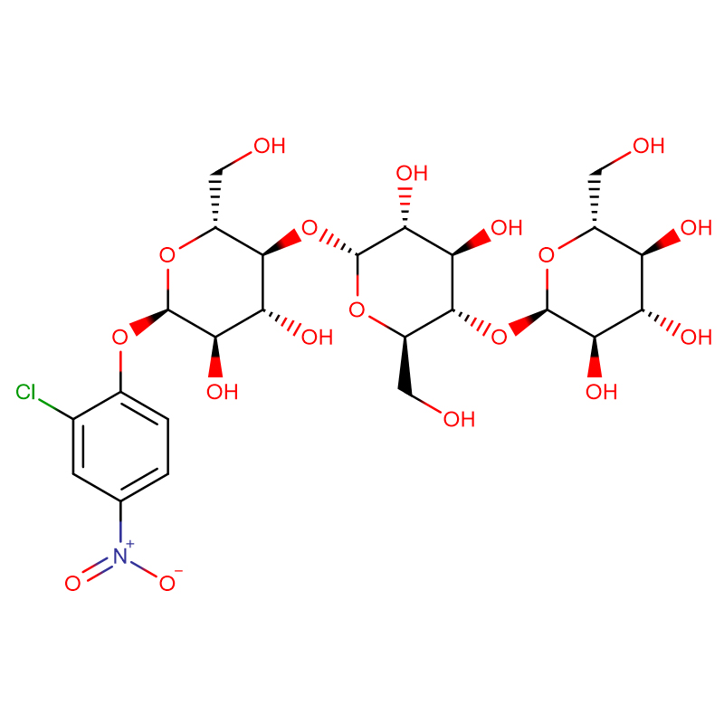 2-Хлоро-4-нитрофенил-α-Д-малтотриоси де Кас: 118291-90-0 Ак кристалл порошогы