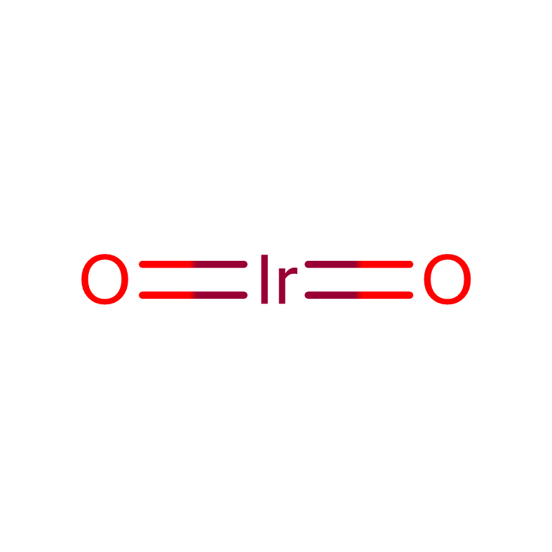 Οξείδιο ιριδίου (IV) CAS:12030-49-8 97% Καφέ τετράγωνοι κρύσταλλοι