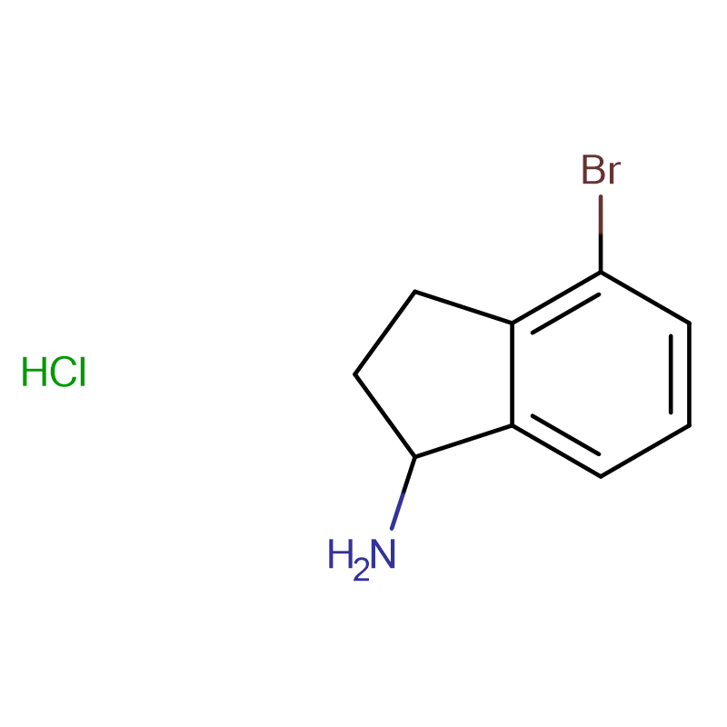 4-bromo-2,3-dihidro-1H-inden-1-aminehidroklorid Kas: 1251922-71-0