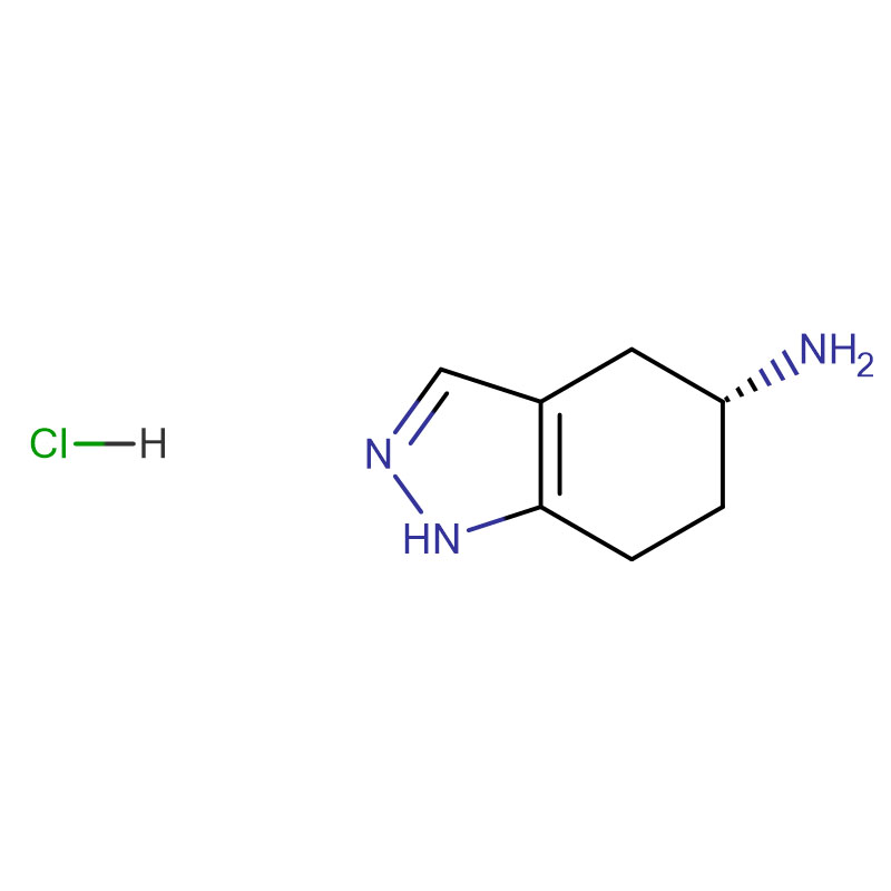 (S) -4,5,6,7-Tetrahidro-1H-indazol-5-aminehidroklorid Kas: 1263078-06-3