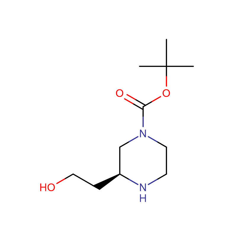 (S)-терт-Бутил3-(2-гидроксиэтил)пиперазин-1-карбоксилат Cas: 1273577-11-9