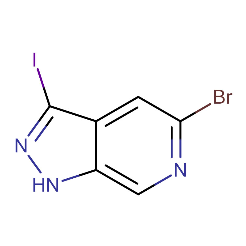 5-бром-3-йодо-1H-піразоло[3,4-c]піридин Cas: 1357947-08-0