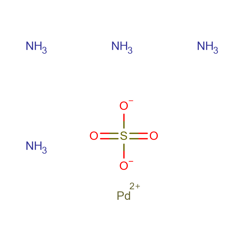 टेट्रामिन प्यालेडियम (II) सल्फेट कैस: 13601-06-4 क्रिस्टलीय