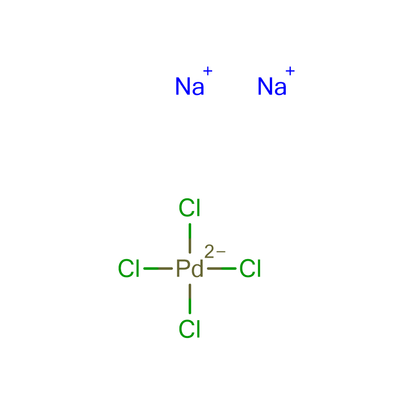 سدیم تتراکلروپالادات(II) Cas:13820-53-6