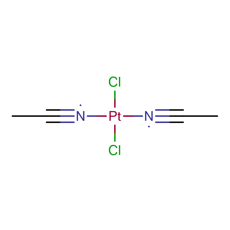Бис(ацетонитрил)дихлорплатина Cas:13869-38-0