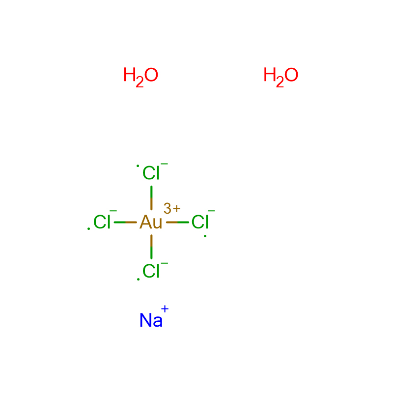 Natriumtetrachlorouraat(III)dihidraat CAS:13874-02-7