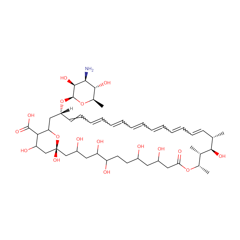 Amphotericin B CAS: 1397-89-3 Yero kana Orange powder