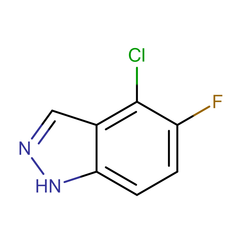 4-хлоро-5-флуоро-1H-индазол Кас: 1420068-88-7