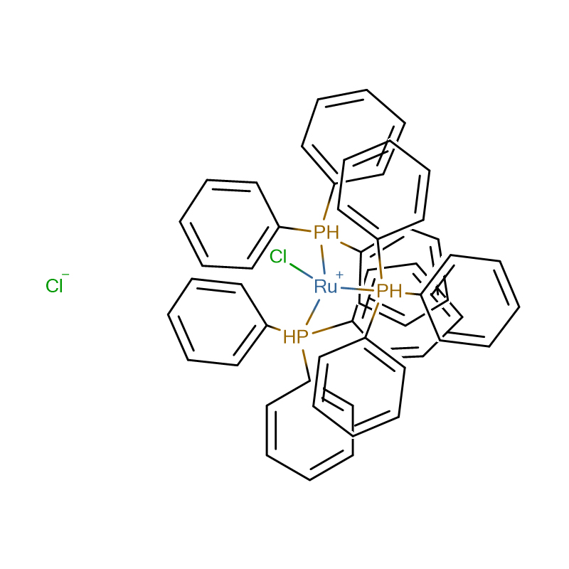 Dichlorotris(trifenylfosfino)rutenium (II) CAS:15529-49-4 97% Swartpoeier