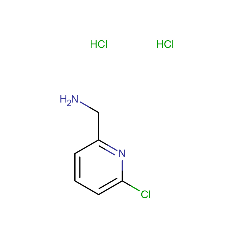 (6-Chloropyridin-2-yl)methanaminedihydrochloride Cas: 1557921-62-6 2-Pyridinemethanamin, 6-chloro-, hydrochloride (1:2)