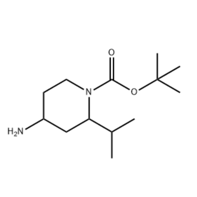 tert-butil 4-amino-2-isopropylpiperidine-1-carboxylate Cas:1558365-90-4