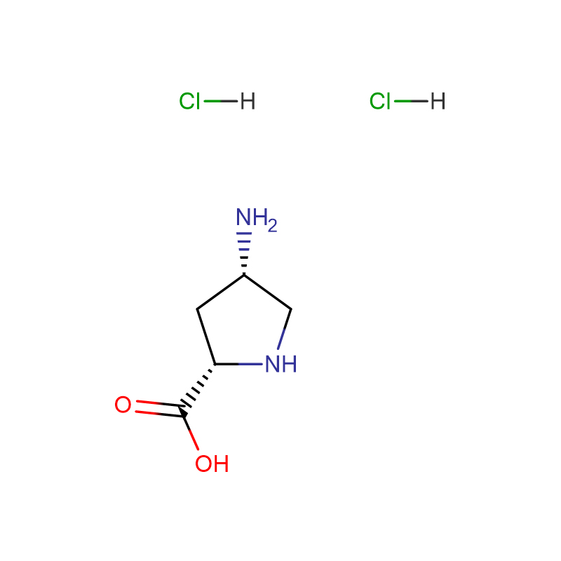 Дыгідрахларыд (2S,4S)-4-амінапіралідын-2-карбонавай кіслаты Cas: 16257-84-4