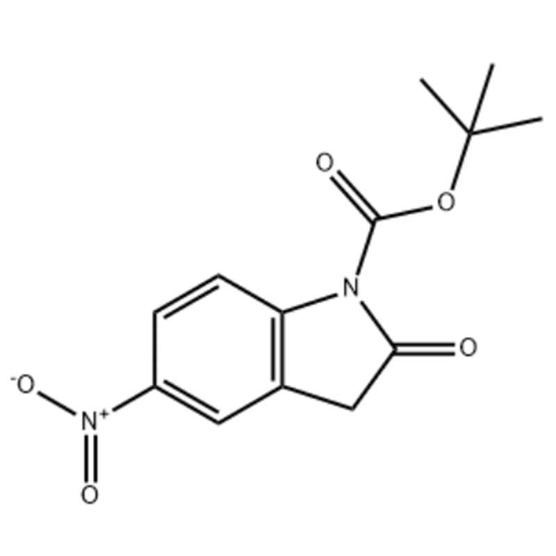 терт-бутил 5-нитро-2-оксоиндолин-1-карбоксилат Cas: 1799838-87-1