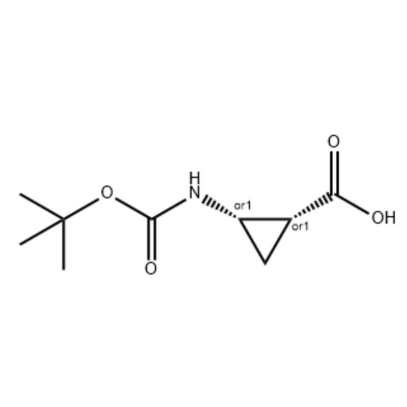 cis-2-tert-butoxycarbonylcyclopropanecarbonylic acid Cas: 1810070-30-4