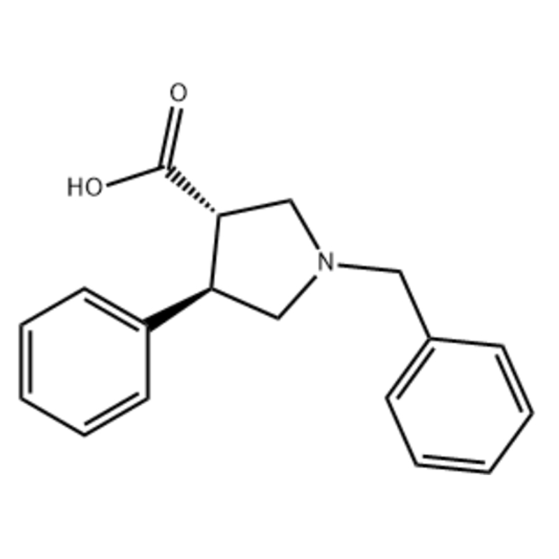 (3S,4R)-1-бензіл-4-фенілпіролідзін-3-карбонавая кіслата Cas: 1821739-17-6