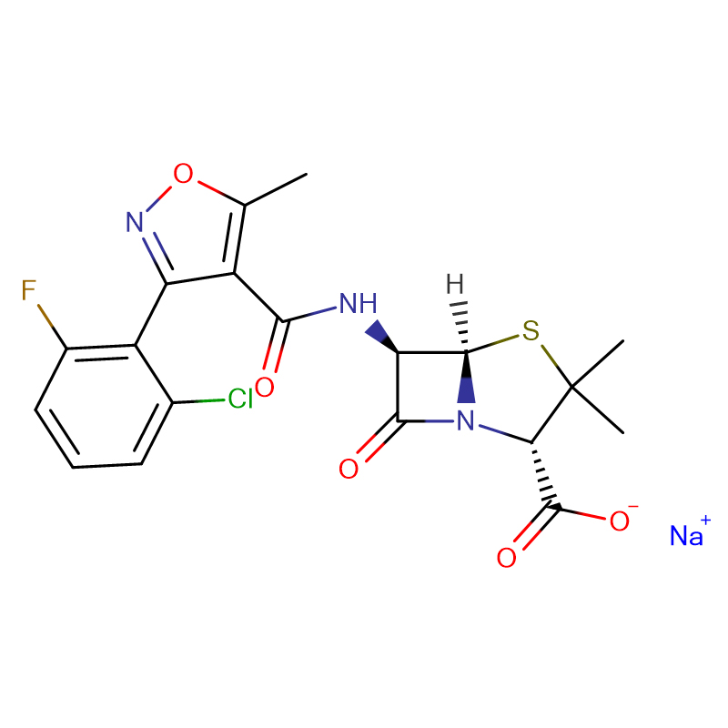 Flucloxacillin натрий Cas: 1847-24-1