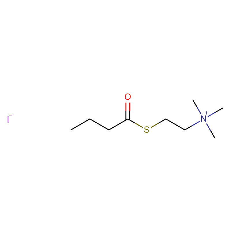 I-S-Butyrylthiocholine iodide Cas:1866-16-6 98% Okuqinile kwekristalu elimhlophe