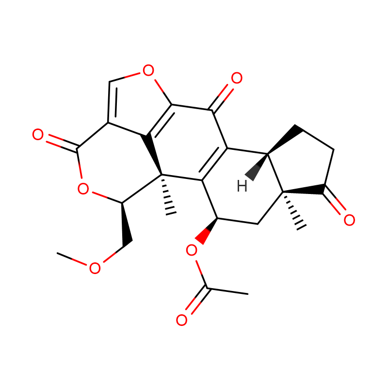 Wortmannin CAS:19545-26-7 Bubuk bodas nepi ka konéng kana kristal Antibioticsl-2052