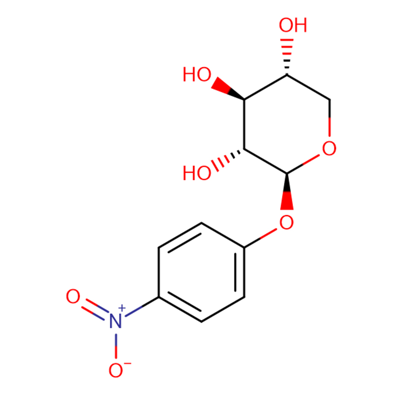 4-Nitrophenyl-beta-D-xylopyranoside CAS:2001-96-9 پودر کریستالی سفید 98%