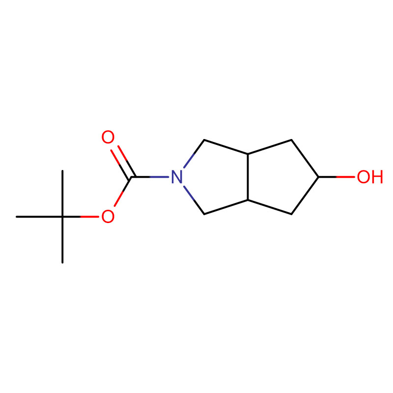 5-Hidroxi-hexahidrociklopenta[c]pirrol-2(1H)-karbonsav-terc-butilészter Cas: 203663-25-6