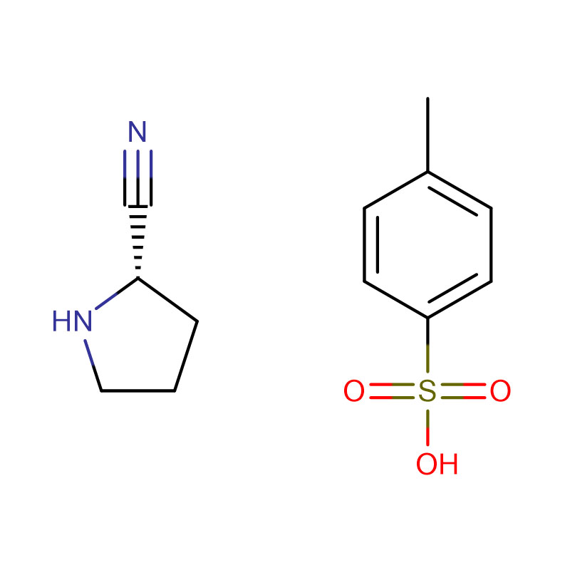 (S)-పైరోలిడిన్-2-కార్బోనిట్రైల్ 4-మిథైల్బెంజెన్సల్ఫోనేట్ కాస్: 204387-54-2