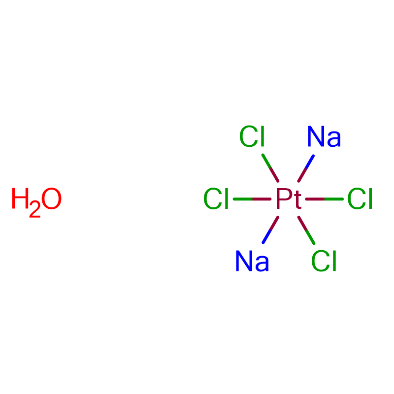 Natriumtetrachloorplatinaat(II)-hidraat Cas:207683-21-4 Rooibruin poeier