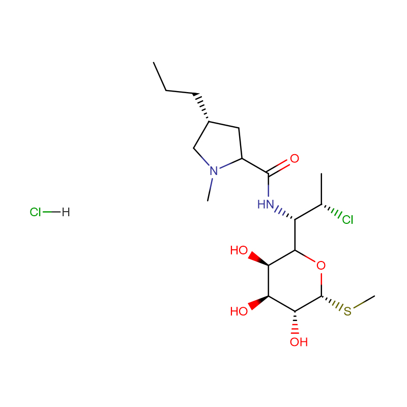 Klindamicīna hidrohlorīds Cas: 21462-39-5