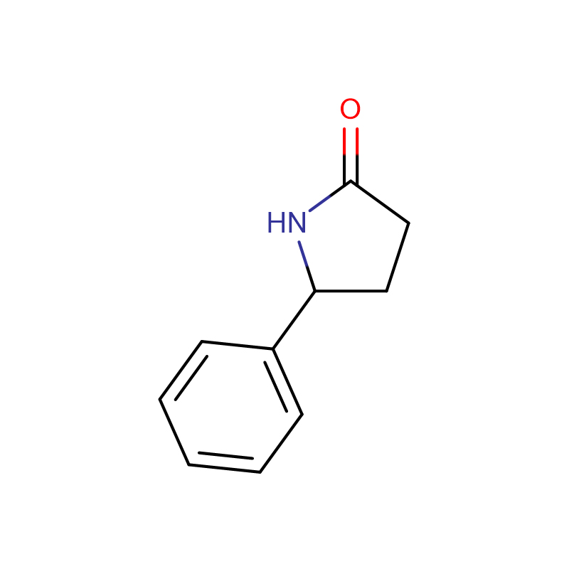 5-Phenylpyrrolidin-2-one Cas:22050-10-8 2-Pyrrolidinone, 5-phenyl-